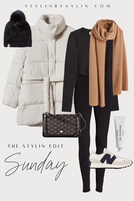 Outfits of the Week- Sunday edition, puffer jacket, accessories, sneakers,  StylinByAylin 

#LTKSeasonal #LTKstyletip #LTKunder100