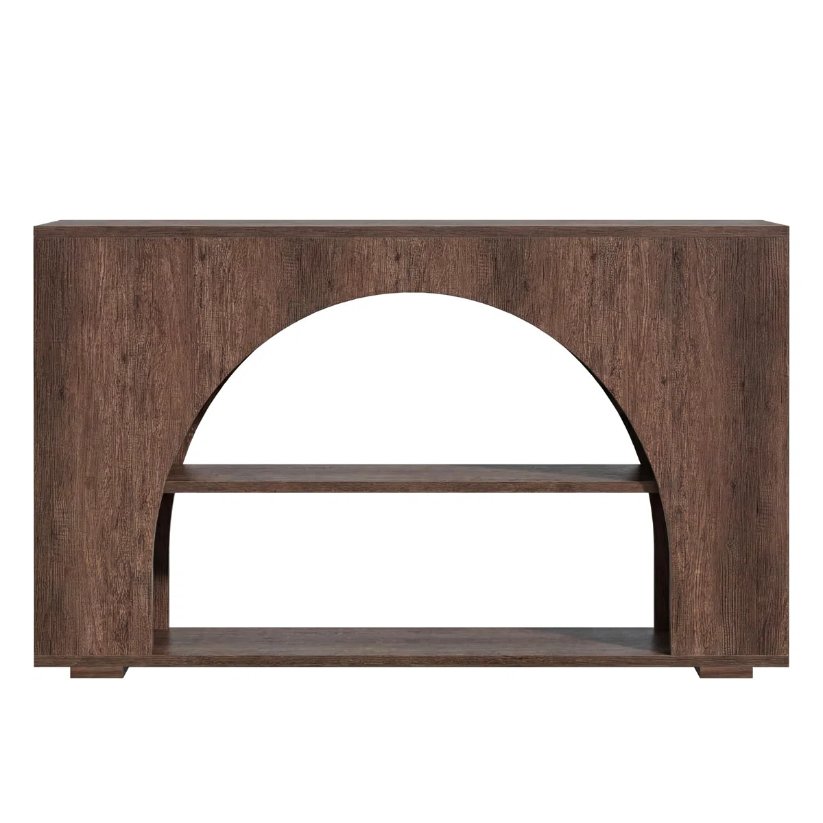 55" Farmhouse Console Table with 3-Tier Storage, Wooden Entryway Sofa Table for Hallway, Living R... | Wayfair North America