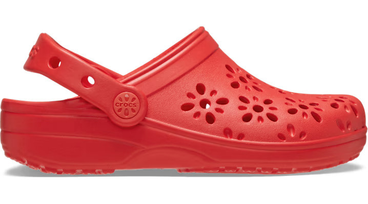 Toddler Classic Floral Cut-Out Clog | Crocs (US)