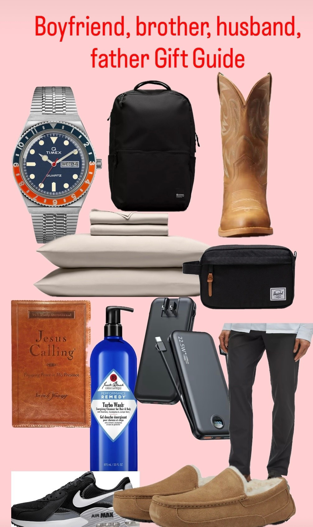 Husbands, father, brother, and boyfriend Christmas gift guide. Some of my husband’s favorites.