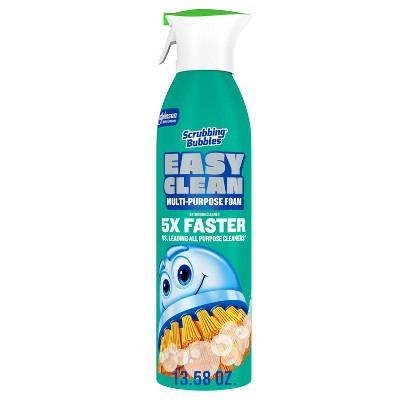 Scrubbing Bubbles Easy Clean Unscented Multi-Purpose Bathroom Cleaner Foam Aerosol - 13.58oz | Target