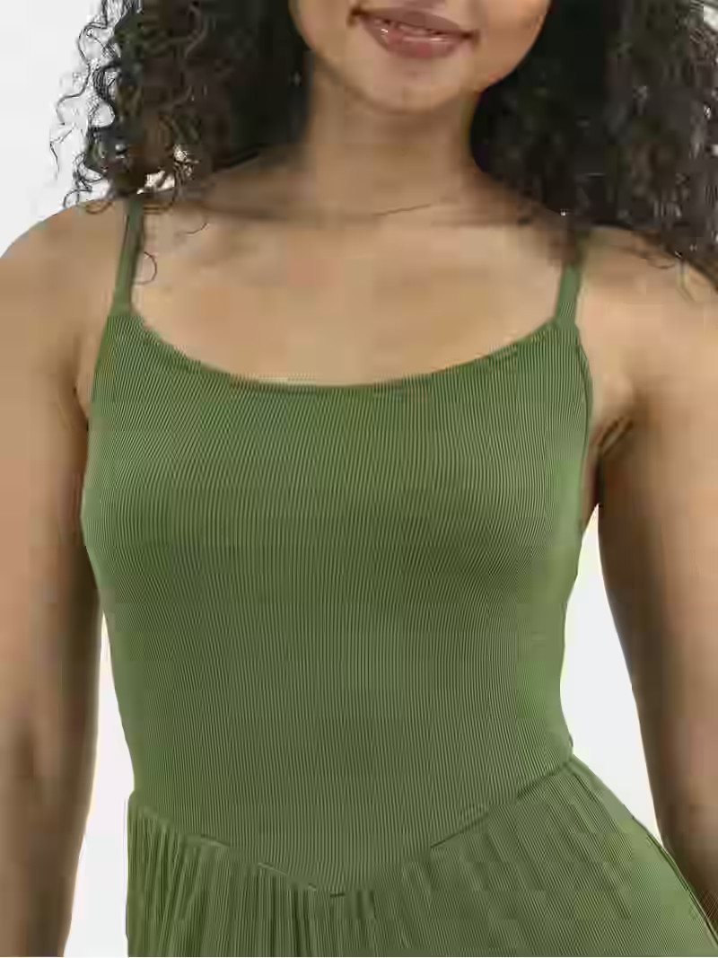 No Boundaries Ribbed Jumpsuit, Women's | Walmart (US)