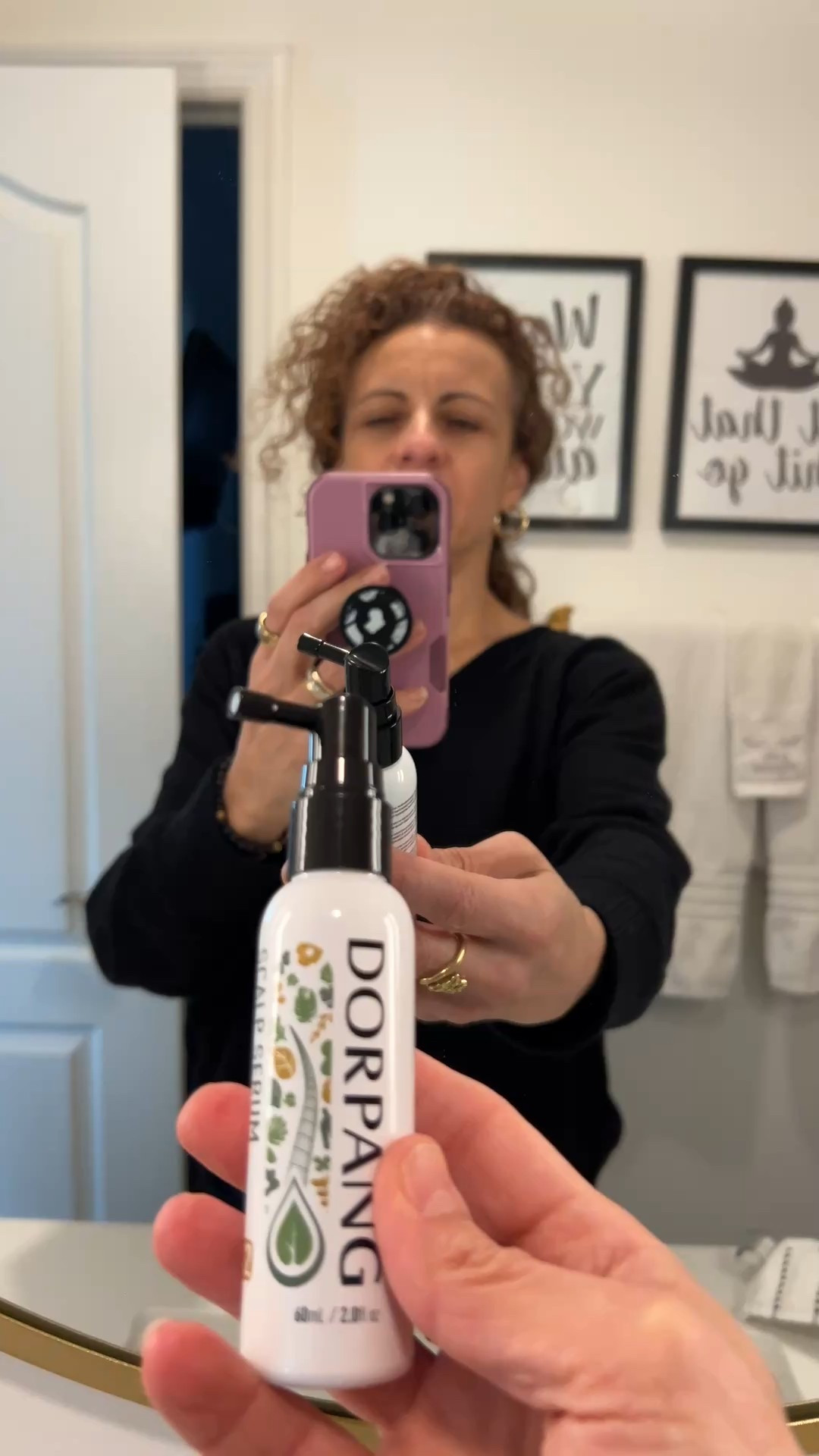 Trying out the Dorpang Scalp Serum for the next 90 days which helps restore scalp balance and reduce hair loss. 
Use code NICOLE10SD for 10% off

Product highlights include: – Visible results in as little as 14 days — helps reduce shedding and strengthen roots.
– Natural, clean, and gentle formula — safe for long-term use.
– Lightweight texture — absorbs fast, no greasy feel.  
– Safe and effective — no telogen effluvium


#LTKdayinmylife #LTKmorningroutine #LTKselfcare