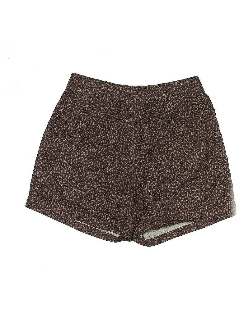 Social Standard by Sanctuary Denim Shorts: Brown Chevron/Herringbone Bottoms - Size 2X-Large | thredUP