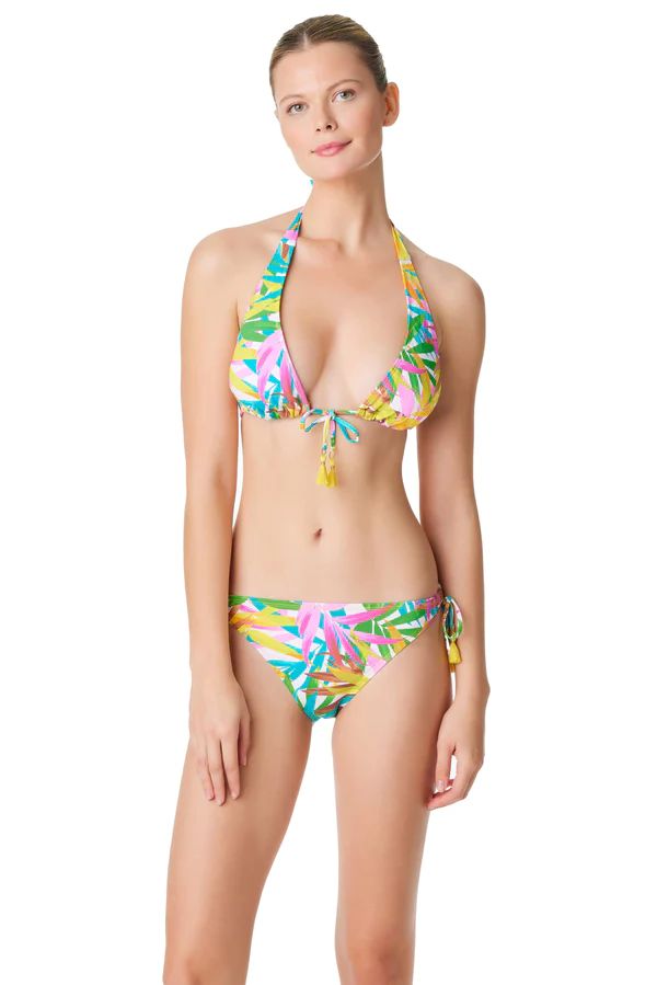 Fantasy Island Halter Triangle Bikini Top | Bleu Rod Beattie