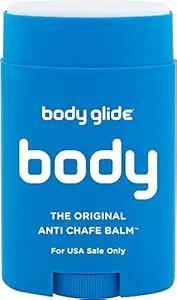 Body Glide Original Anti Chafing Stick Balm1.5oz: chafing cream in stick form. Anti chafe stick t... | Amazon (US)