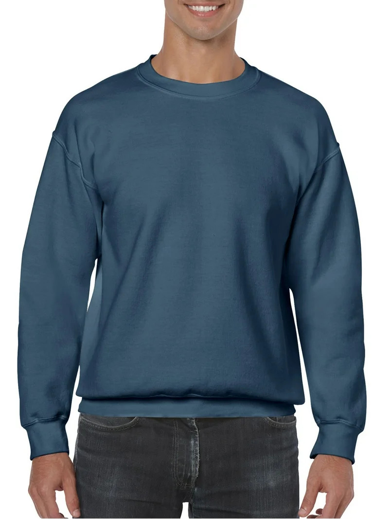Gildan Men's and Big Men's Heavy Blend Crewneck Sweatshirt, up to Size 3XL | Walmart (US)