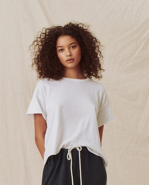 The Crop Tee. Add To Wishlist | THE GREAT.