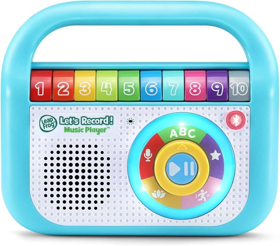 LeapFrog Let’s Record Music Player, Teal | Amazon (US)