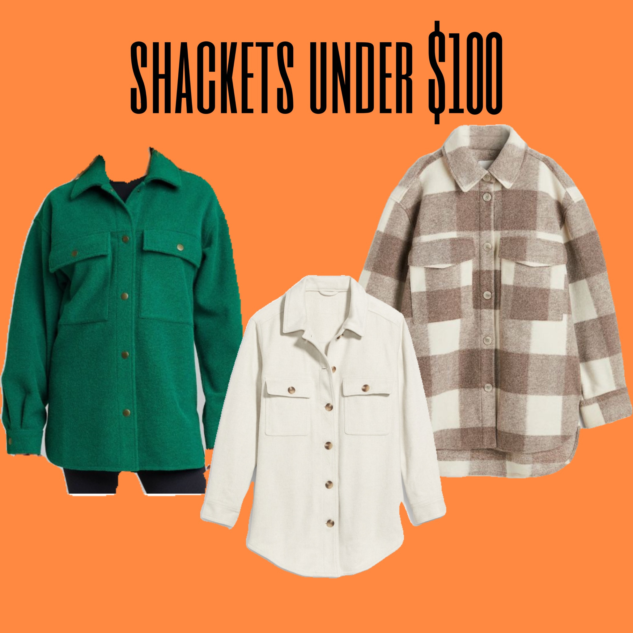 shackets under $100

#LTKunder50 #LTKfit #LTKSeasonal