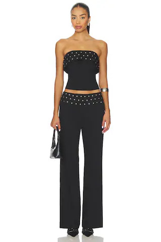 BY.DYLN Reeves Bodice Top in Black from Revolve.com | Revolve Clothing (Global)