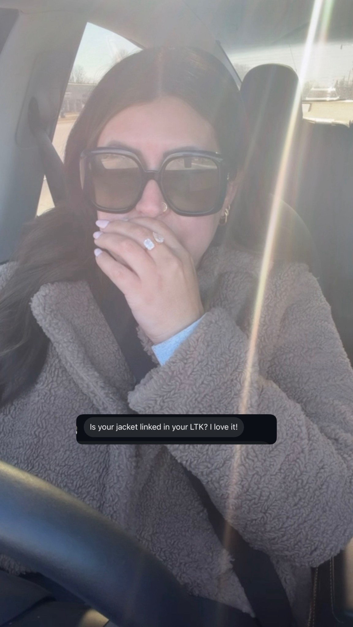 Love my long teddy coat. 

#LTKSeasonal #LTKFindsUnder50