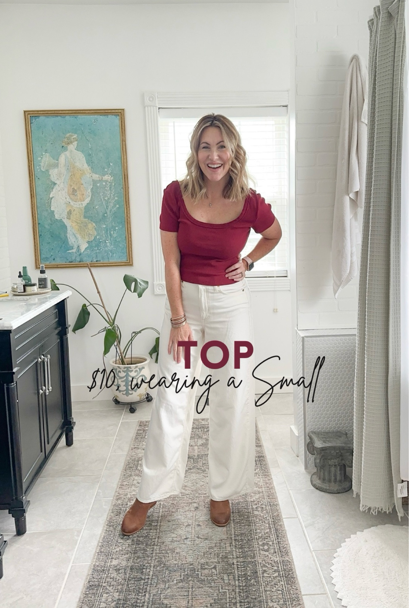 Cutest $10 top from Target 

#LTKOver40 #LTKFallSale #LTKFindsUnder50