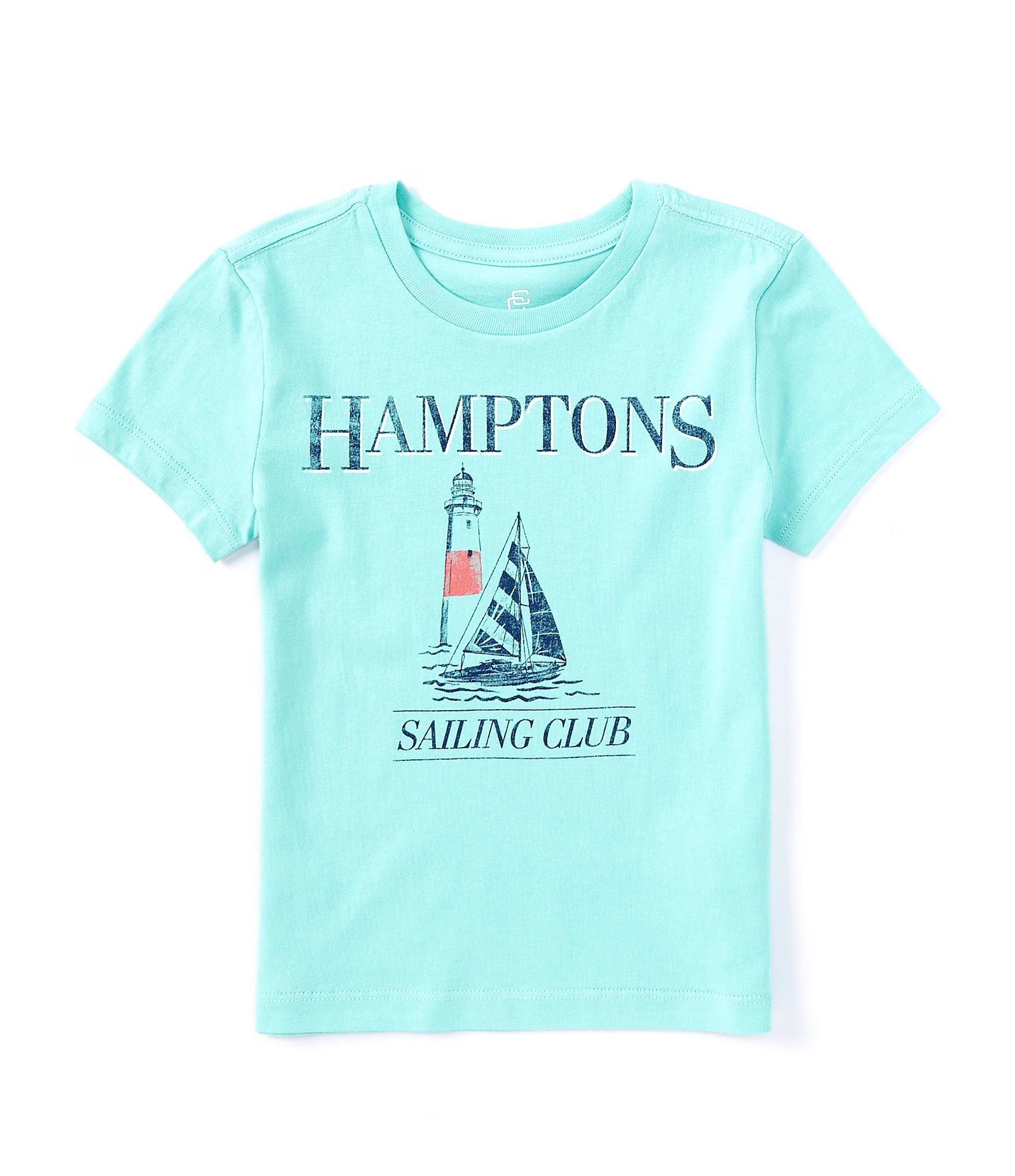 Class Club Little Boys 2T-7 Short Sleeve Hamptons Screen Print Graphic T-Shirt | Dillard's | Dillard's