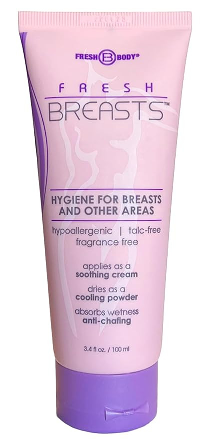 Fresh Body Fresh Breasts Anti-Chafing Deodorant Lotion to Powder, 3.4 Fl Oz - Anti Chafing Whole ... | Amazon (US)