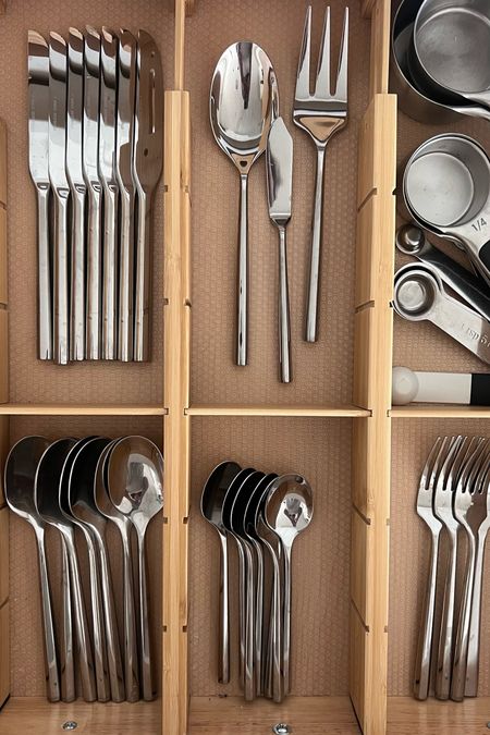 These drawer dividers are perfect to get your kitchen drawers organized! 

Home organization. Kitchen organization. Amazon finds. Affordable gome finds 

#LTKfindsunder50 #LTKhome #LTKfindsunder100