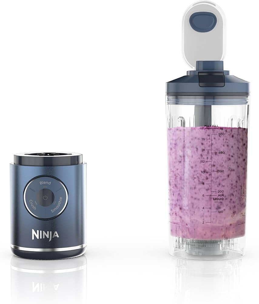 Ninja Blast Max, Portable Blender + Twist & Go, Personal Smoothie, Blend, Ice Crush, 3 Programs, ... | Amazon (US)