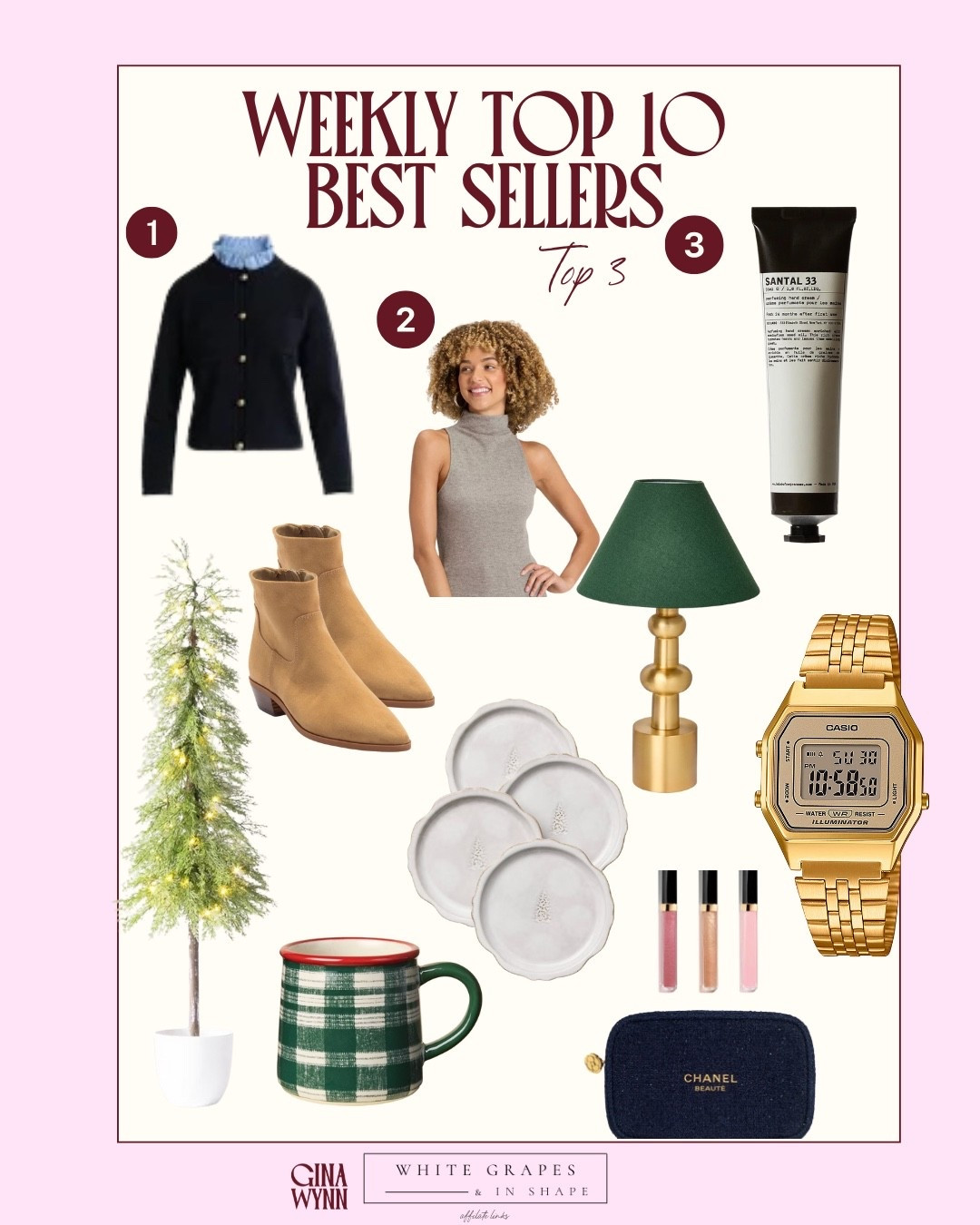 @whitegrapesandinshape weekly best sellers 💖

#LTKHoliday #LTKStyleTip #LTKSeasonal