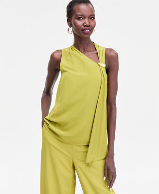 Women's Sleeveless Scarf Top, Macy's Exclusive | Macy's
