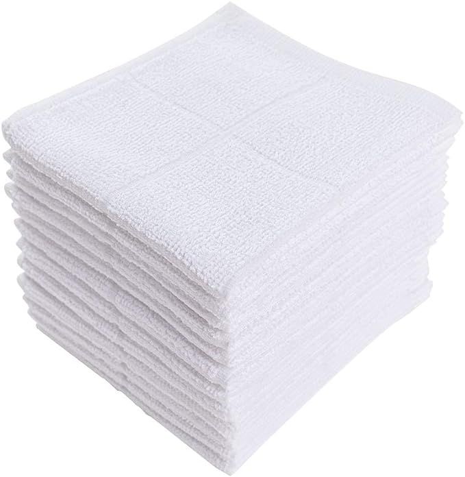 Glynniss Dishcloths Kitchen Highly Absorbent Dish Rags 100% Cotton Dish Cloths for Washing Dishes... | Amazon (US)