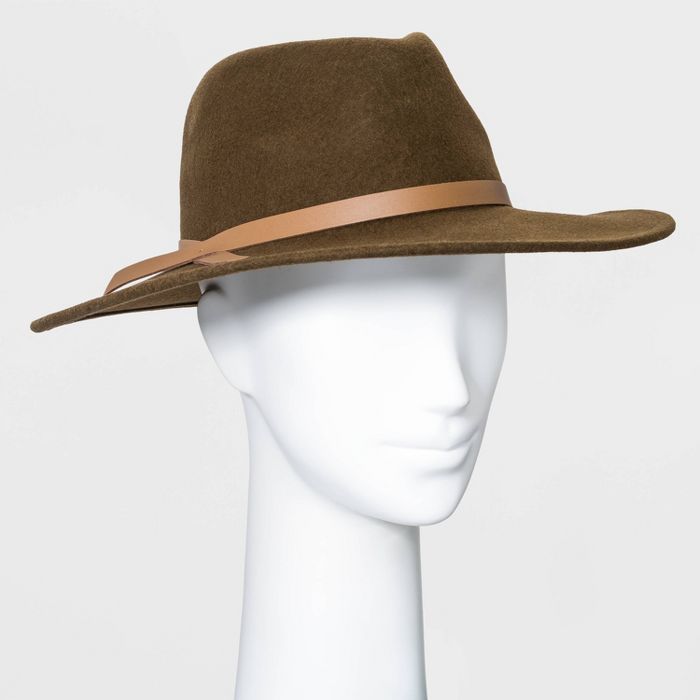 Women's Wide Brim Felt Fedora Hat - Universal Thread™ | Target