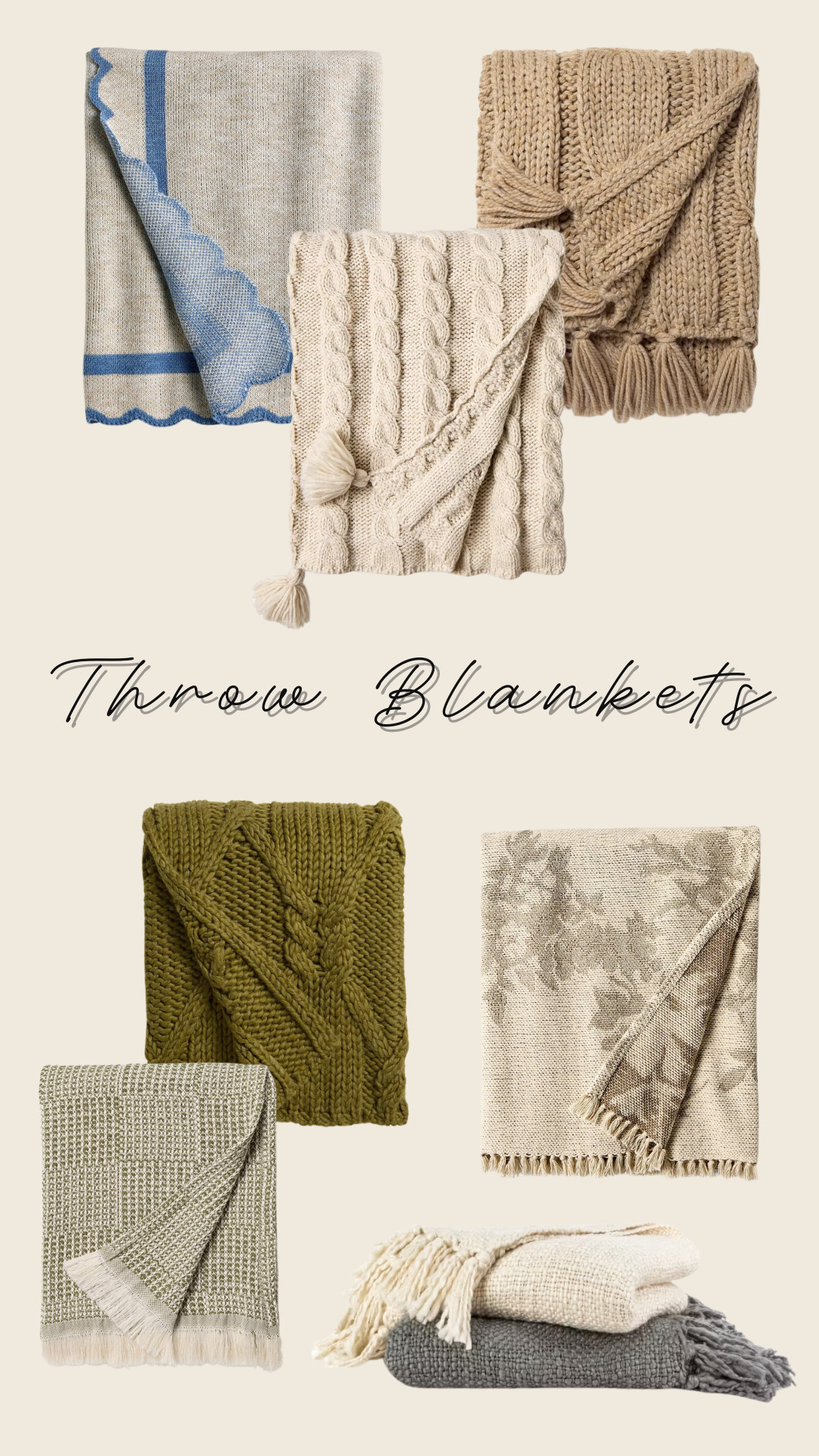 Throw Blankets from Target, so cute and affordable!

home decor, interior design #Target 

 #LTKHome #LTKSaleAlert