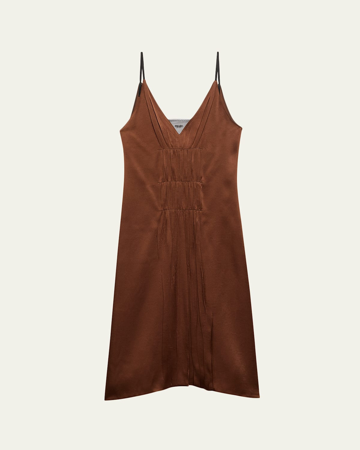 Satin Crepe Midi Slip Dress | Bergdorf Goodman