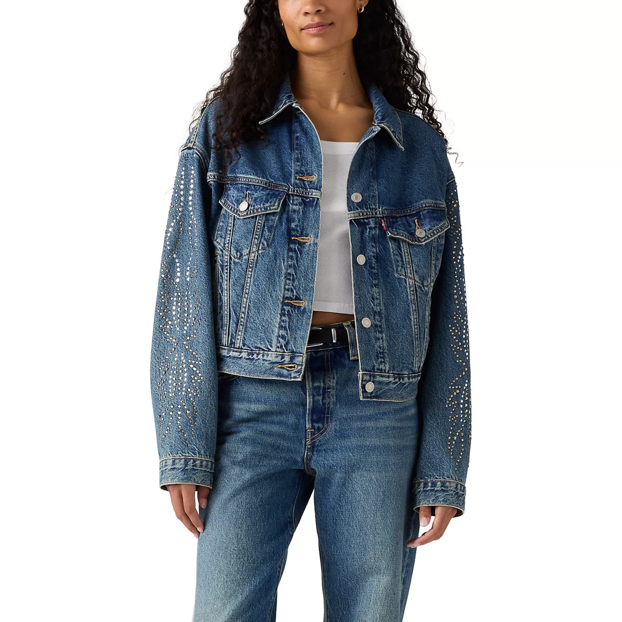 Women's Levi's® Shrunken '90s Trucker Denim Jacket | Kohl's