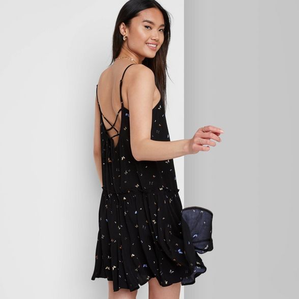 Women's Sleeveless Trapeze Swing Dress - Wild Fable™ | Target