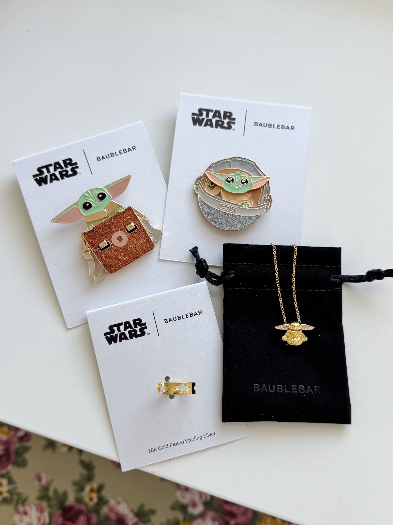 Star Wars x Baublebar Grogu pieces 💚🌟

#grogu #babyyoda #starwars #gold #accessories

#LTKStyleTip #LTKFindsUnder50 #LTKSaleAlert