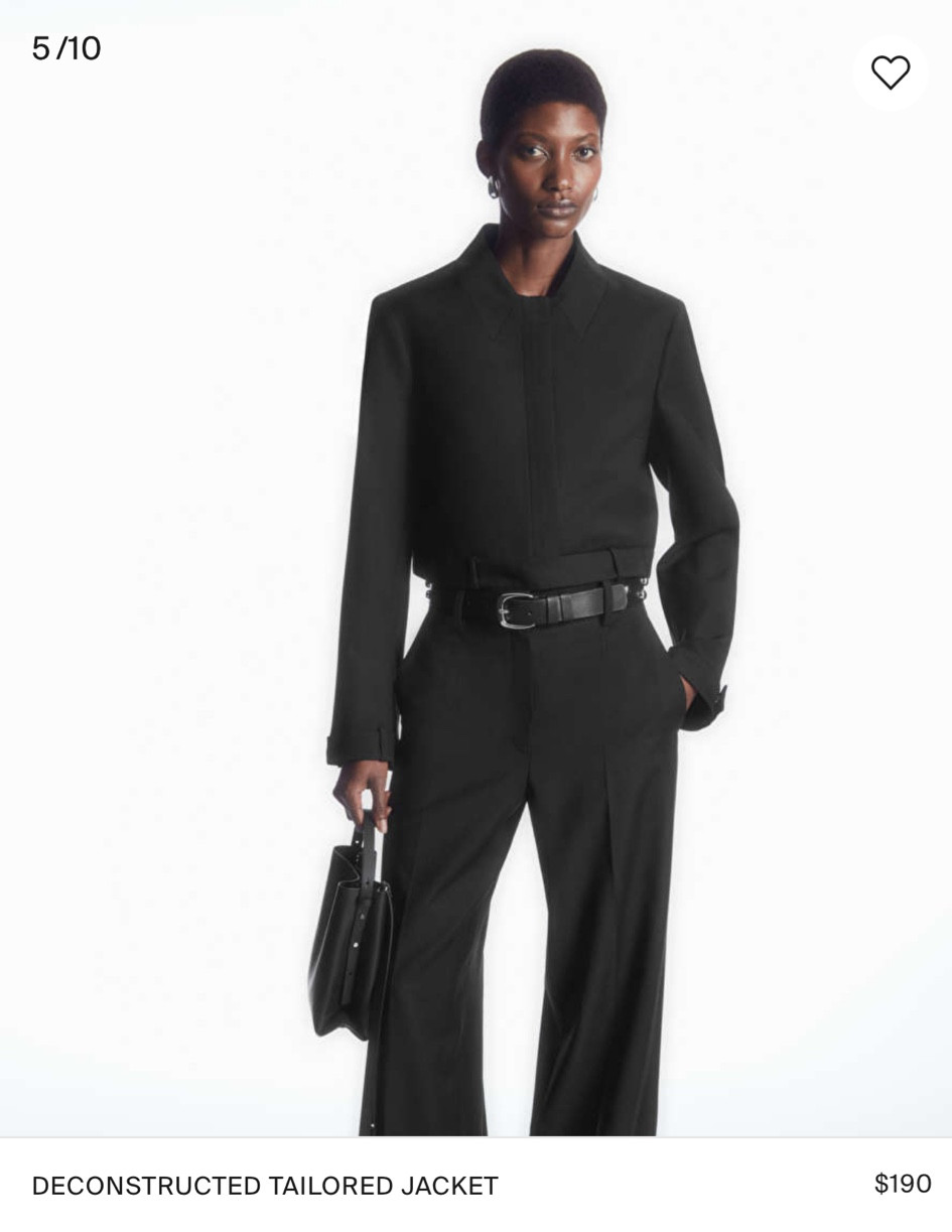 COS Tailored Jacket  

#LTKstyletip #LTKSeasonal