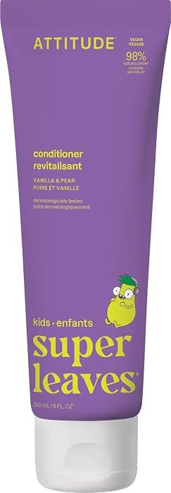 ATTITUDE Kids Conditioner, Gentle Detangling Conditioner, Moisturizing & Softening for Tangles & ... | Amazon (US)