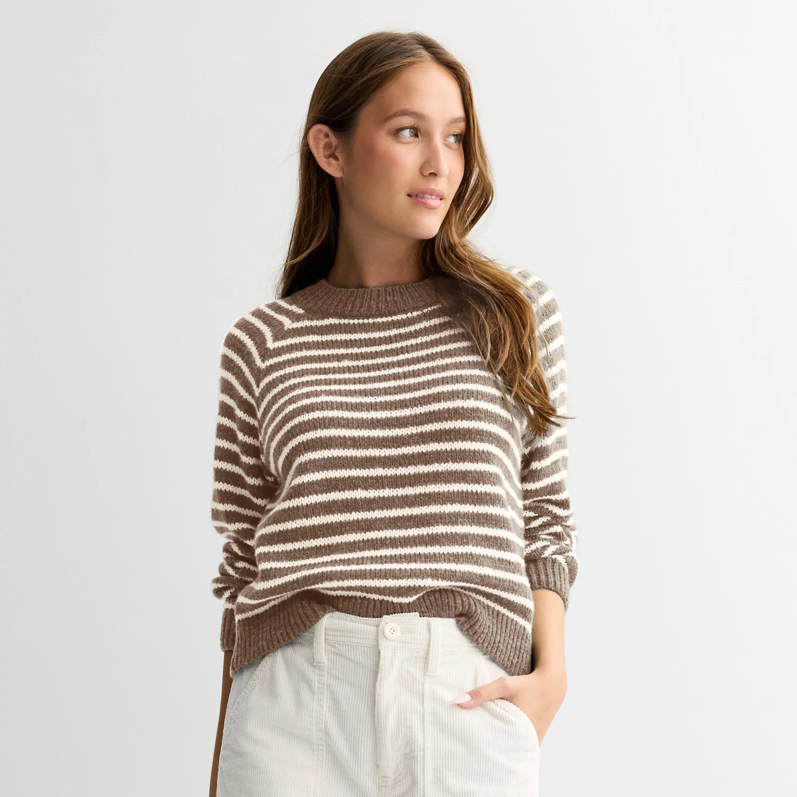 Juniors' SO® Raglan Pullover Sweater | Kohl's