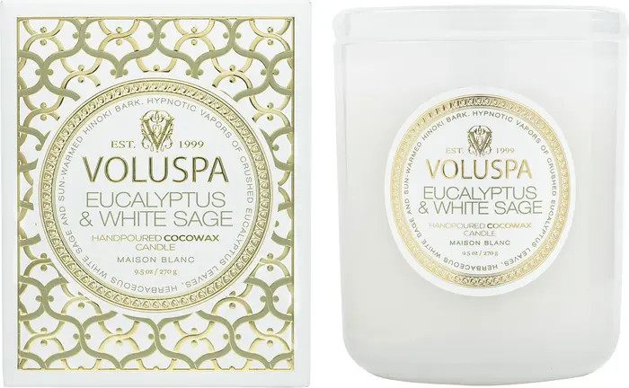 Eucalyptus & White Sage Boxed Classic Candle | Nordstrom