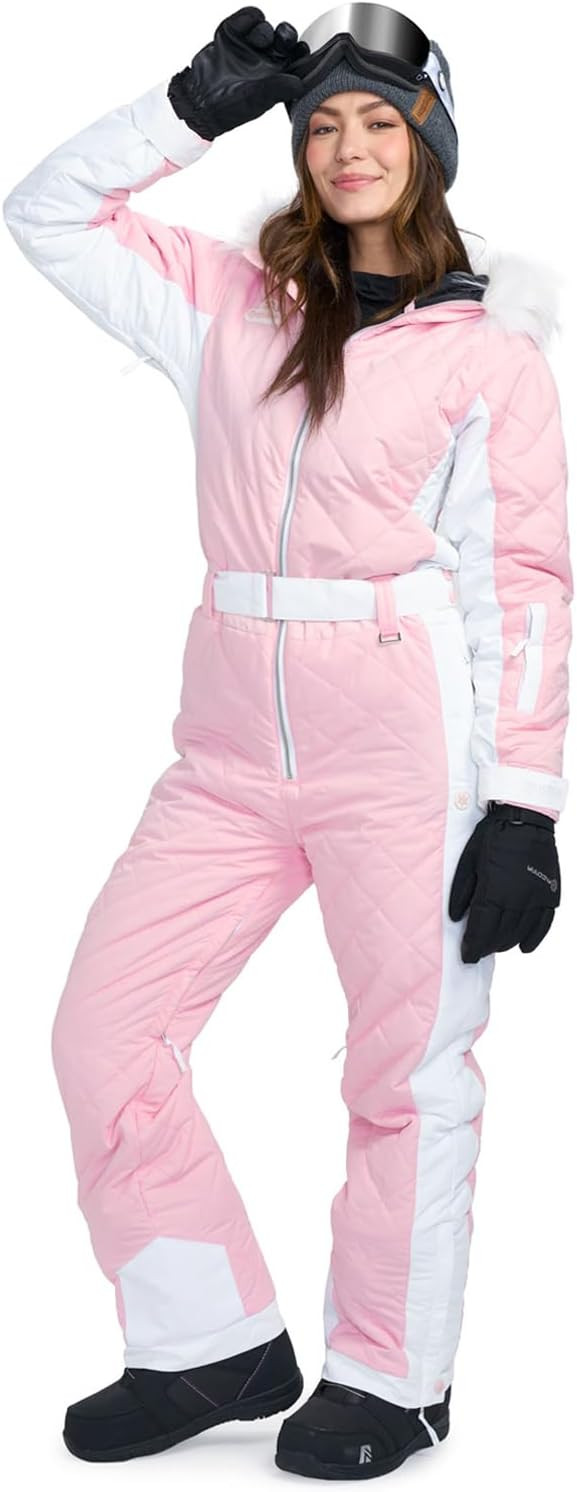 Tipsy Elves Snow Suits for Women - Retro Cute Women’s Insulated Ski Suit - Warm Waterproof Wint... | Amazon (US)