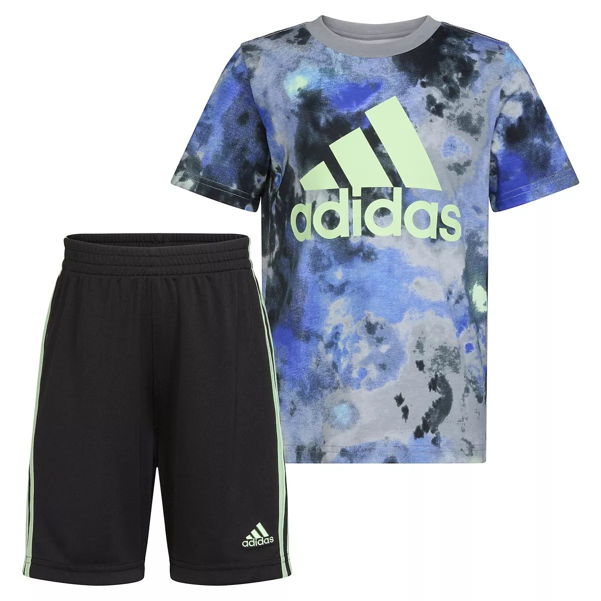 Boys 4-7 adidas Printed Tee & Shorts Set | Kohl's