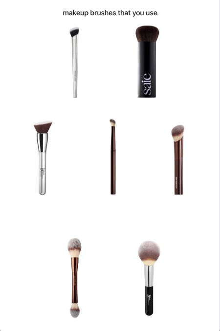 The makeup brushes that I use 24/7!🖤

#LTKMostLoved #LTKbeauty #LTKstyletip
