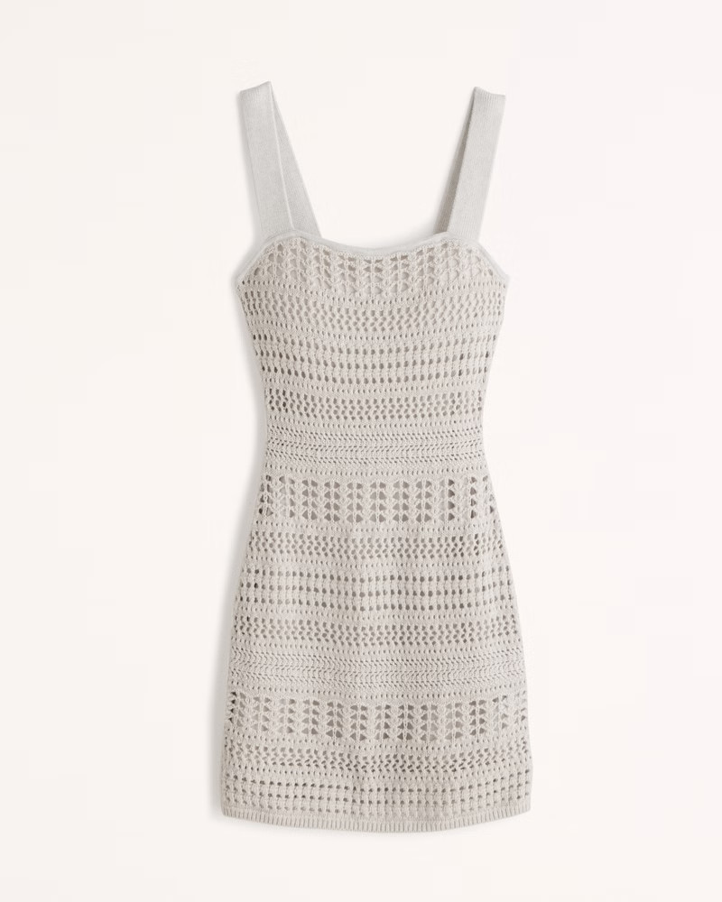 Women's Crochet Mini Dress | Women's Dresses & Jumpsuits | Abercrombie.com | Abercrombie & Fitch (US)