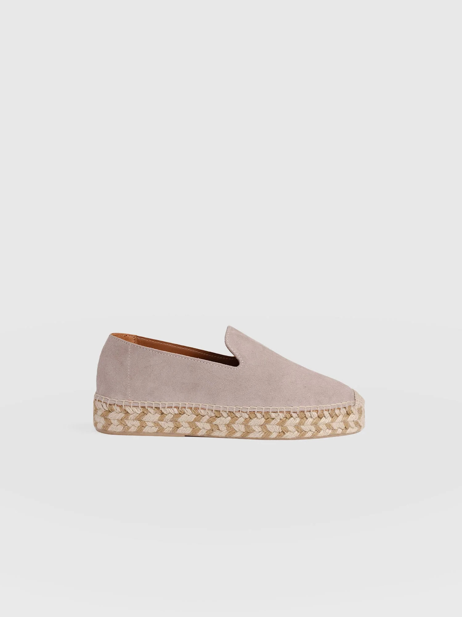 Hampton Espadrilles - Sand Suede | Saint + Sofia