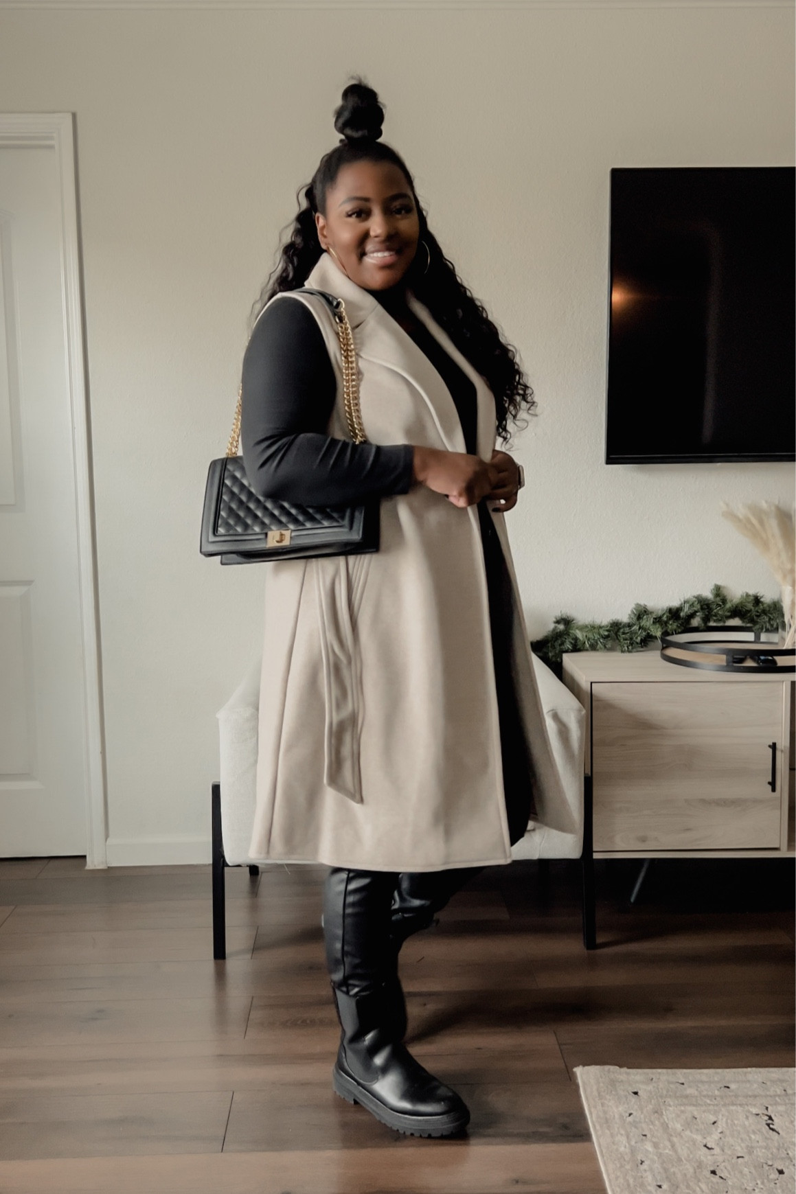 Holiday neutral outfit ideas 

#LTKHoliday