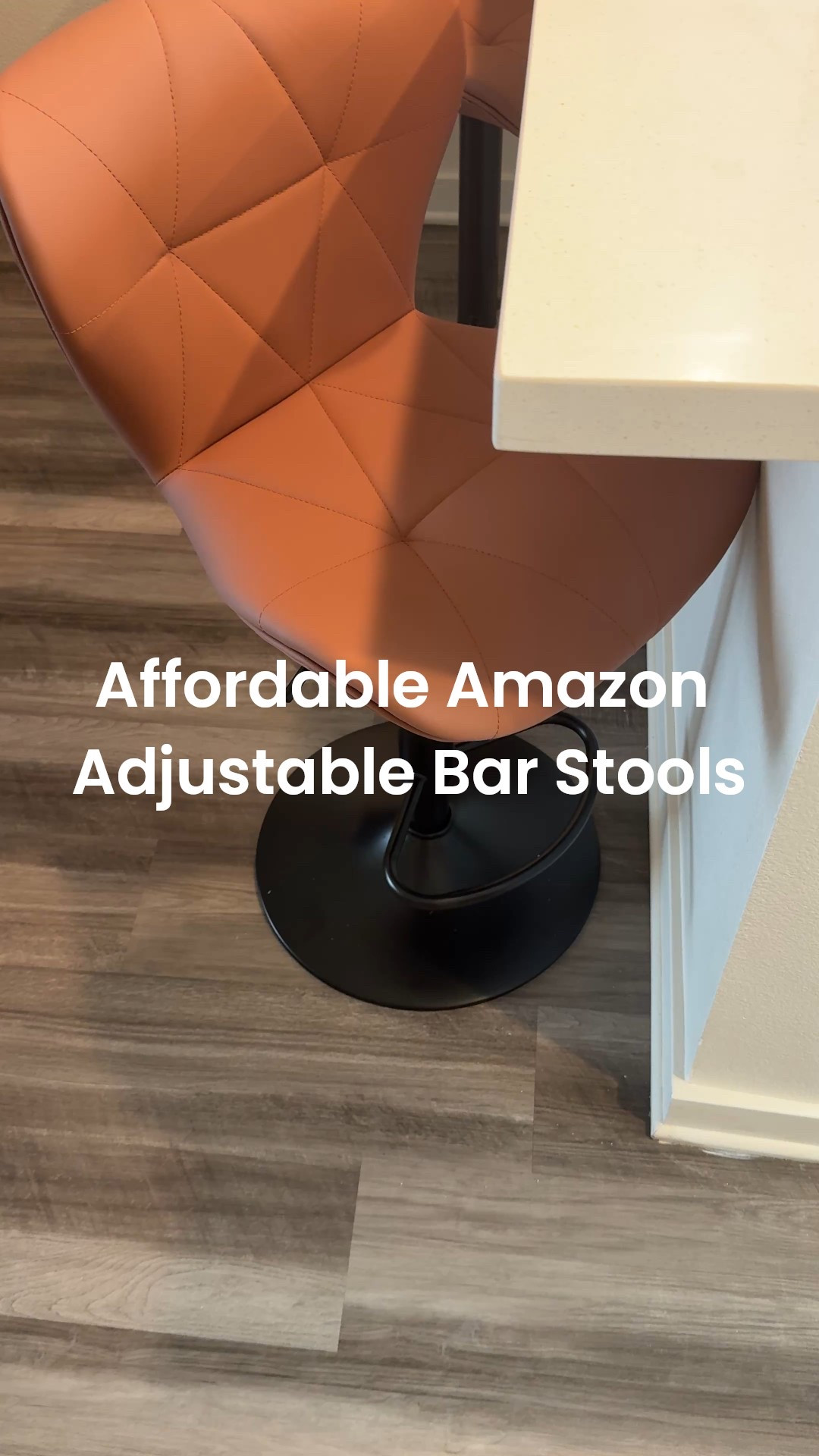 Adjustable height and 360 swivel! Super simple to build and very comfortable. If you need some counter height (or taller) stools highly recommend 

#LTKHome