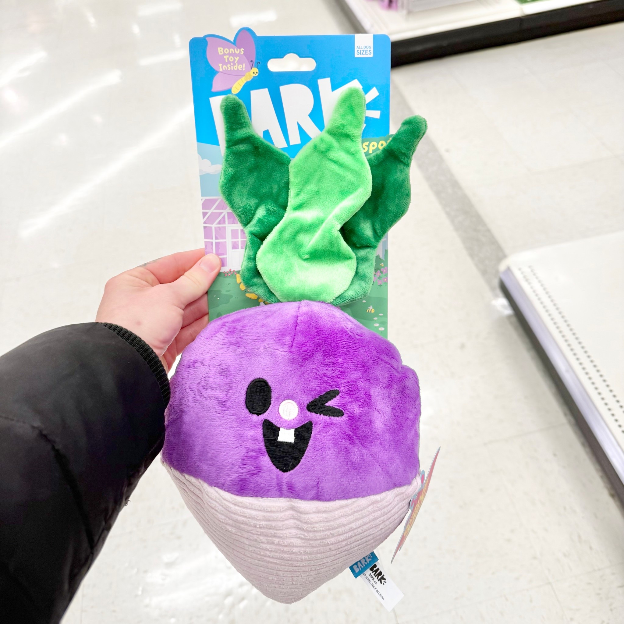 @target 
@bark Sunny Spot Garden Rutabaga Dog Toy - Big Rudy Baga
$13.99

Target Circle Deal: Buy one, get one 30% off select pet toys & accessories

#LTKSeasonal #LTKSaleAlert #LTKHome