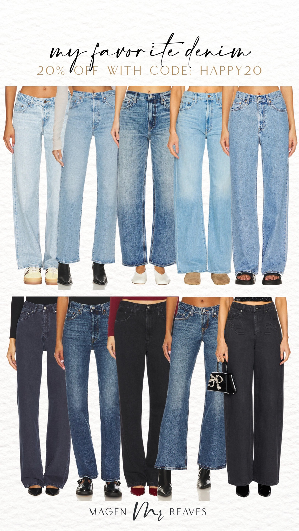 My favorite denim 20% off with code: HAPPY20 

Winter fashion, Jeans, Denim, Fashion must haves

#LTKStyleTip #LTKSeasonal #LTKSaleAlert