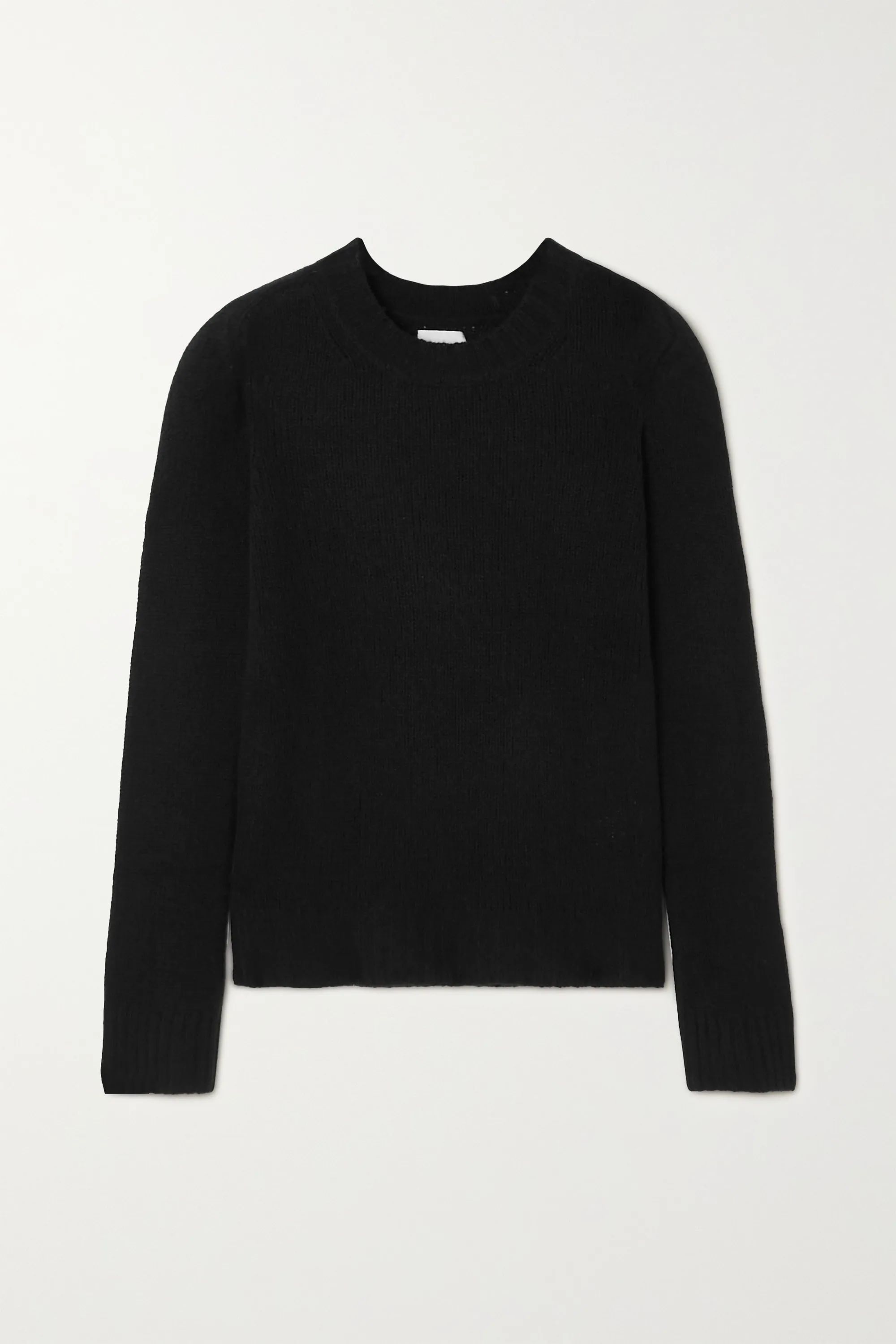 Black Mary Jane cashmere sweater | Khaite | NET-A-PORTER | NET-A-PORTER (UK & EU)