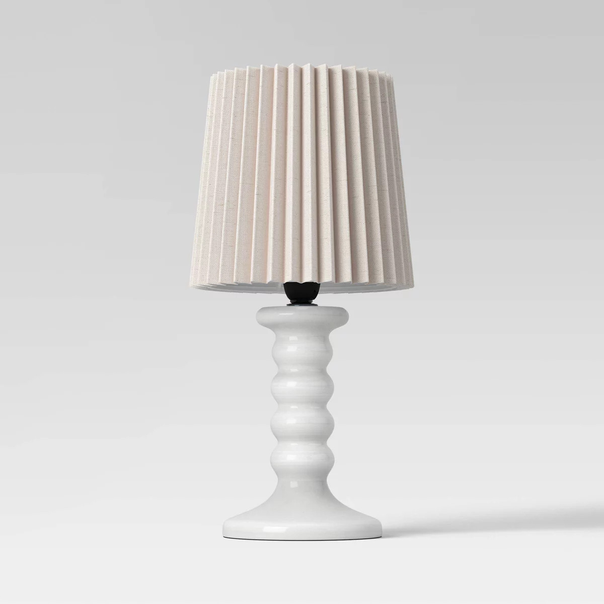 Mini Stick Table Lamp with Pleated Shade - Room Essentials™ | Target