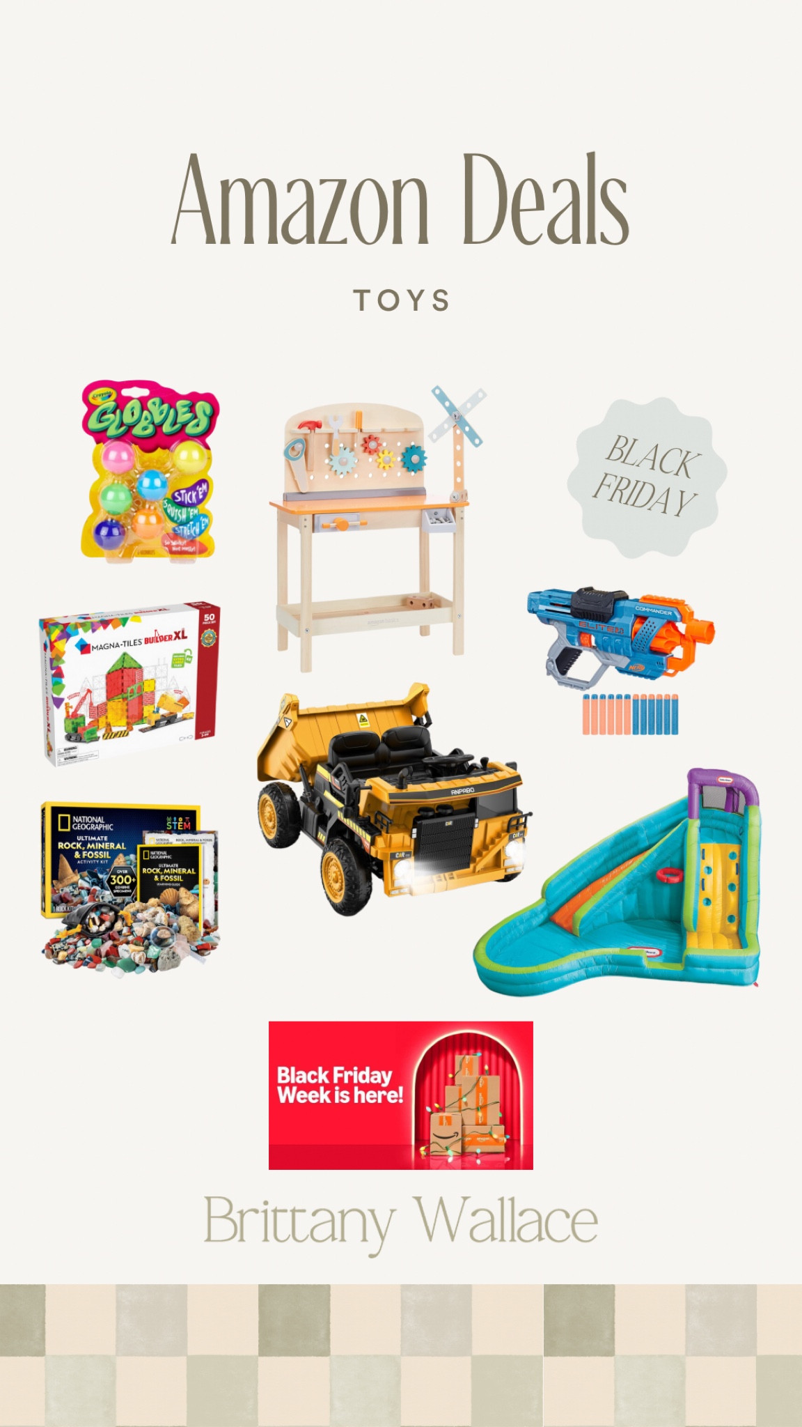Kids Toys on sale for Black Friday! Find more on my Amazon storefront! 
gift ideas for kids, black friday deals on kids toys, water slide, nerf guns, kids activities, sale, amazon must haves, manga-tiles

#LTKKids #LTKGiftGuide #LTKSaleAlert