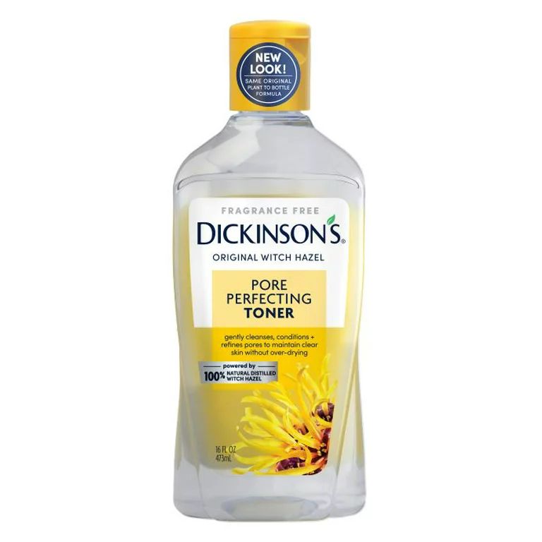 Dickinson's Original Witch Hazel Pore Perfecting Toner, 100% Natural, 16 fl oz | Walmart (US)