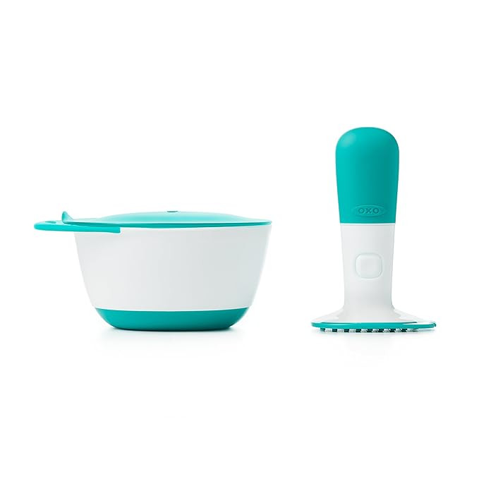 OXO Tot Food Masher, Teal | Amazon (US)
