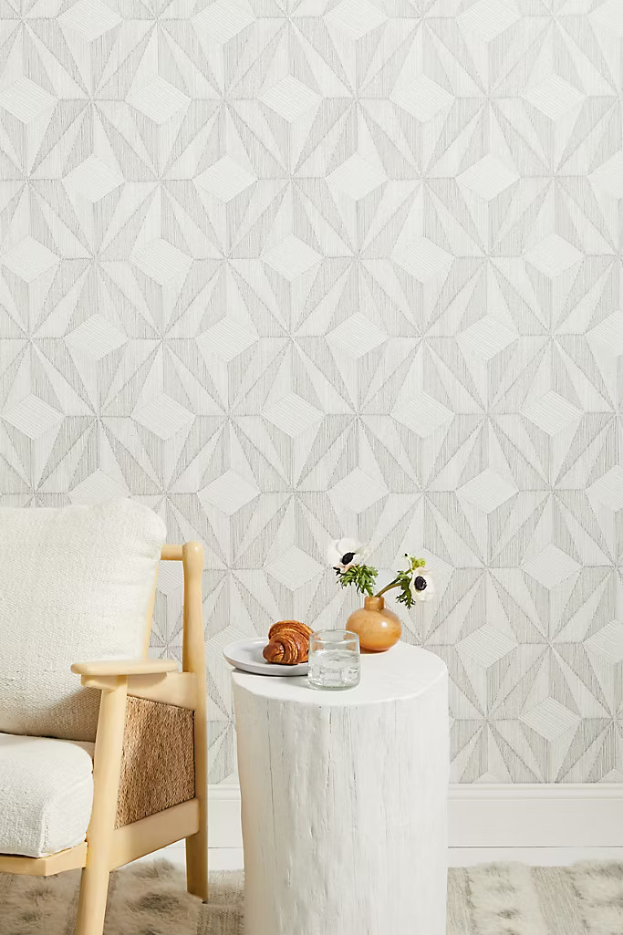 Paragon Geometric Wallpaper | Anthropologie (US)