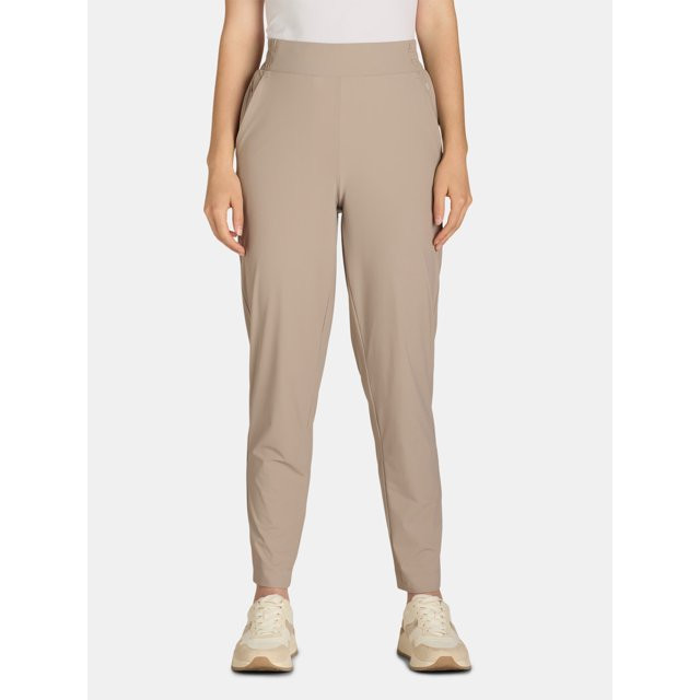 Avia Women's FeatherTech Cinch Tricot Commuter Pants, Sizes XS-XXXL - Walmart.com | Walmart (US)